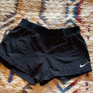 Nike Dri- Fit shorts with spandex underneath